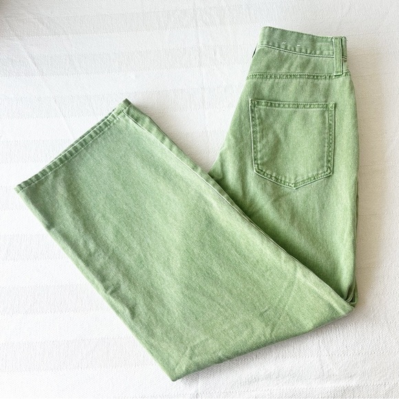 Green Flare & Wide Leg Jeans - Picture 1 of 7